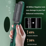 ELECTRIC HAIR BRUSH STRAIGHTENER