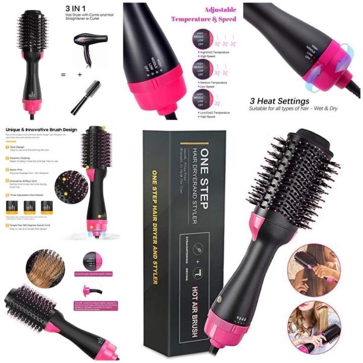 One Step Hair Dryer Styler Brush